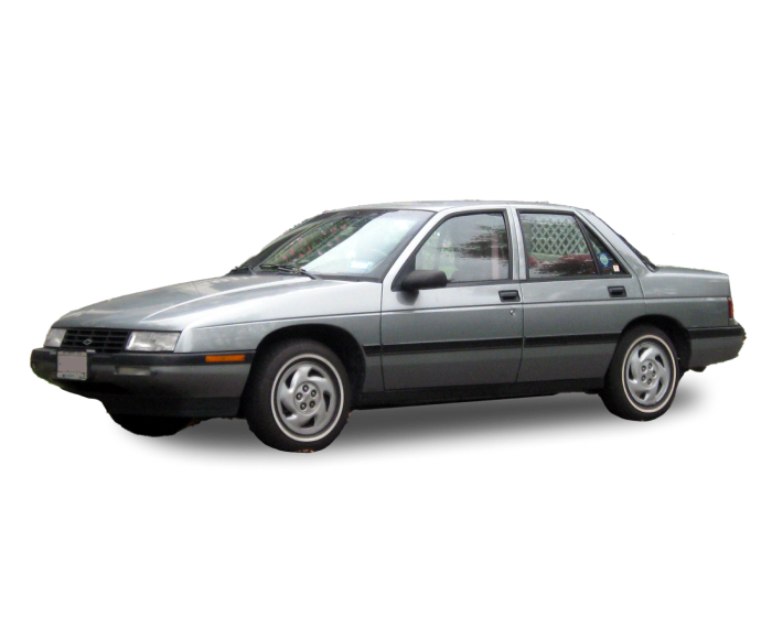 CHEVROLET CORSICA Наклонная задняя часть