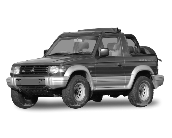 MITSUBISHI PAJERO I Canvas Top (L04_G)